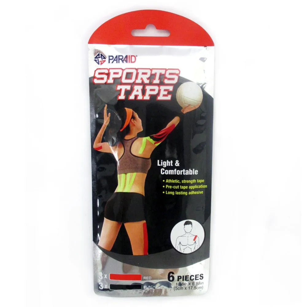 6 Rolls Muscle Tape Kinesiology Sports Running Care Elastic Physio Therapeutic