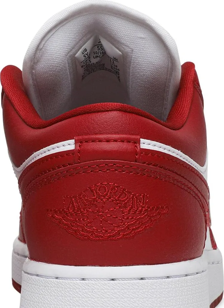 Air Jordan 1 Low GS Gym Red sneakers, red