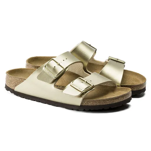 Birkenstock Ladies Fit Sandals - Arizona BS - Gold