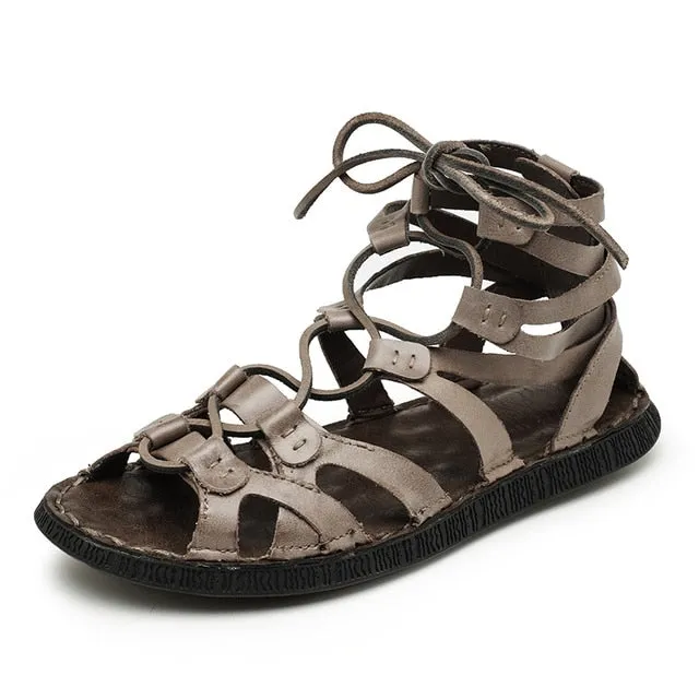 Classic Summer Leisure Leather Men Sandals