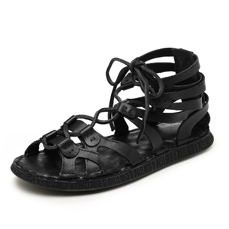 Classic Summer Leisure Leather Men Sandals