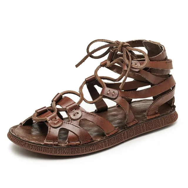 Classic Summer Leisure Leather Men Sandals