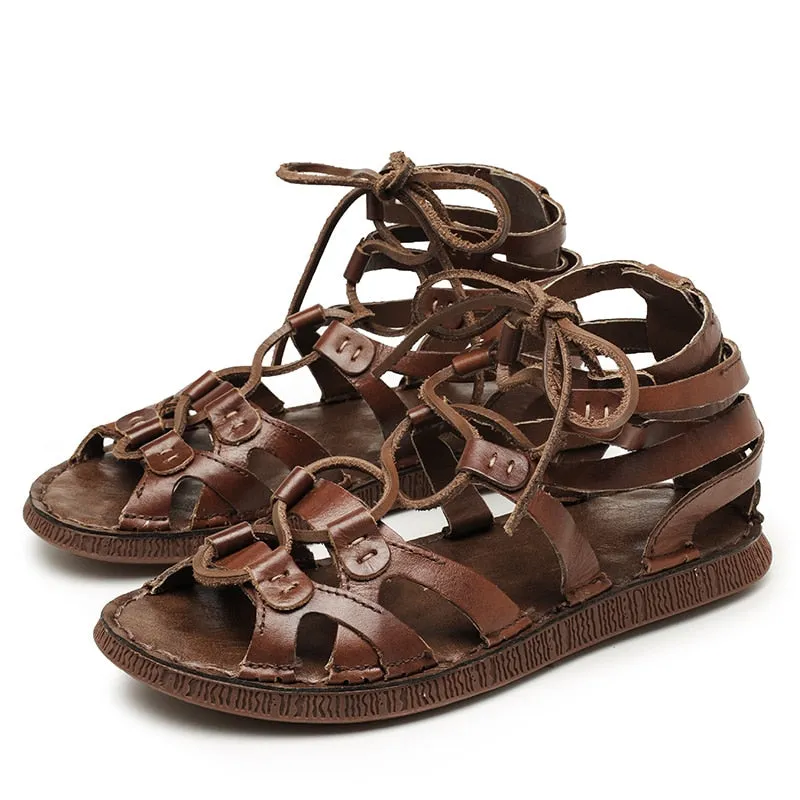 Classic Summer Leisure Leather Men Sandals