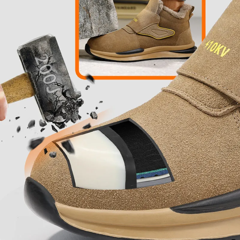 Insulated Heat-Resistant Anti-Slip Safety Shoes