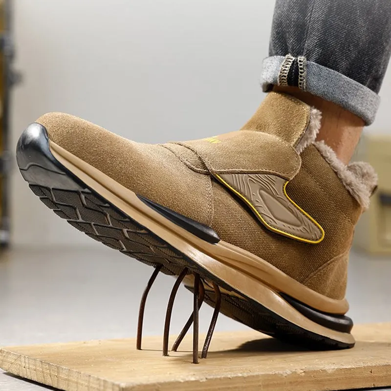 Insulated Heat-Resistant Anti-Slip Safety Shoes