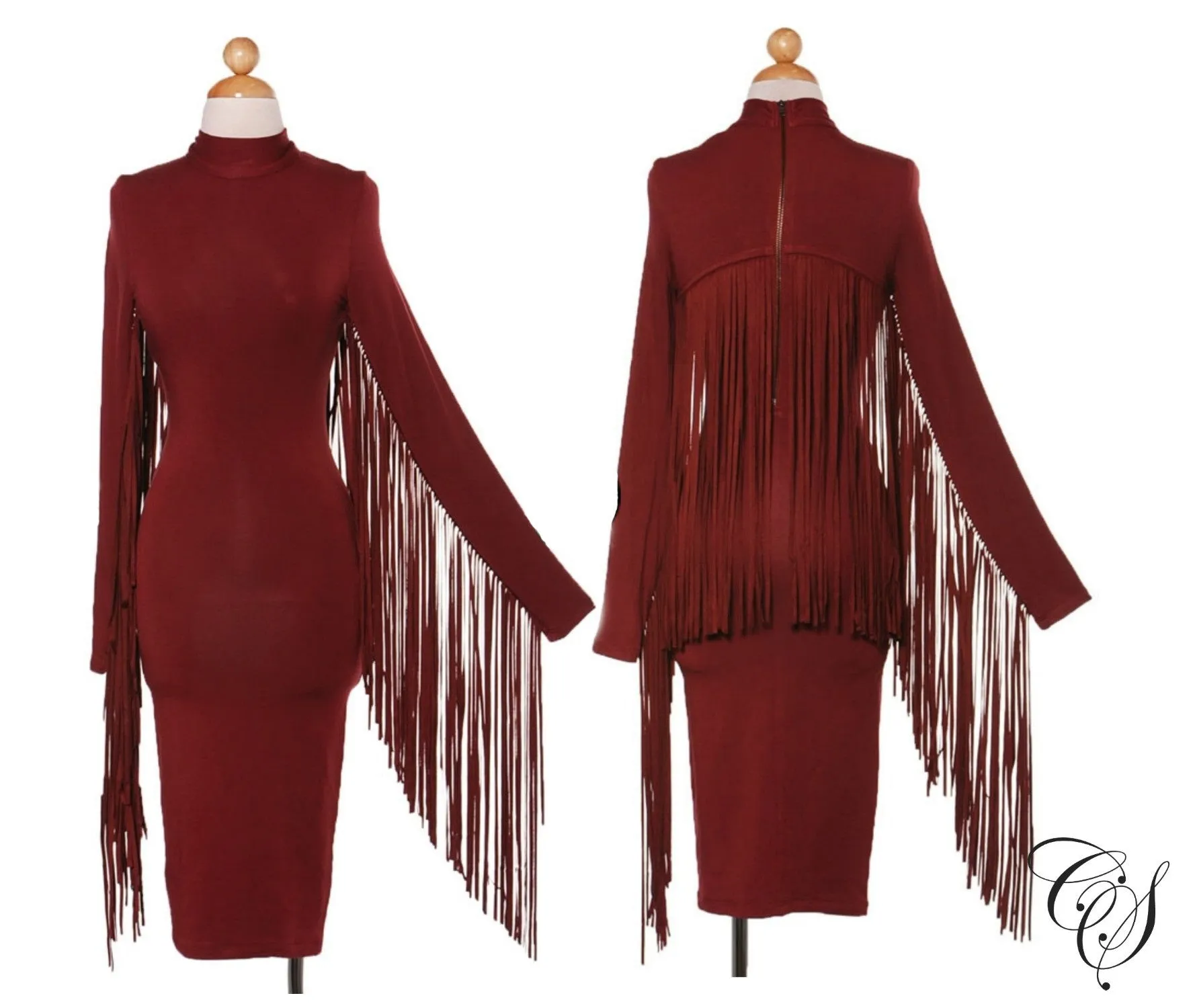 Natalie Fringe Dress