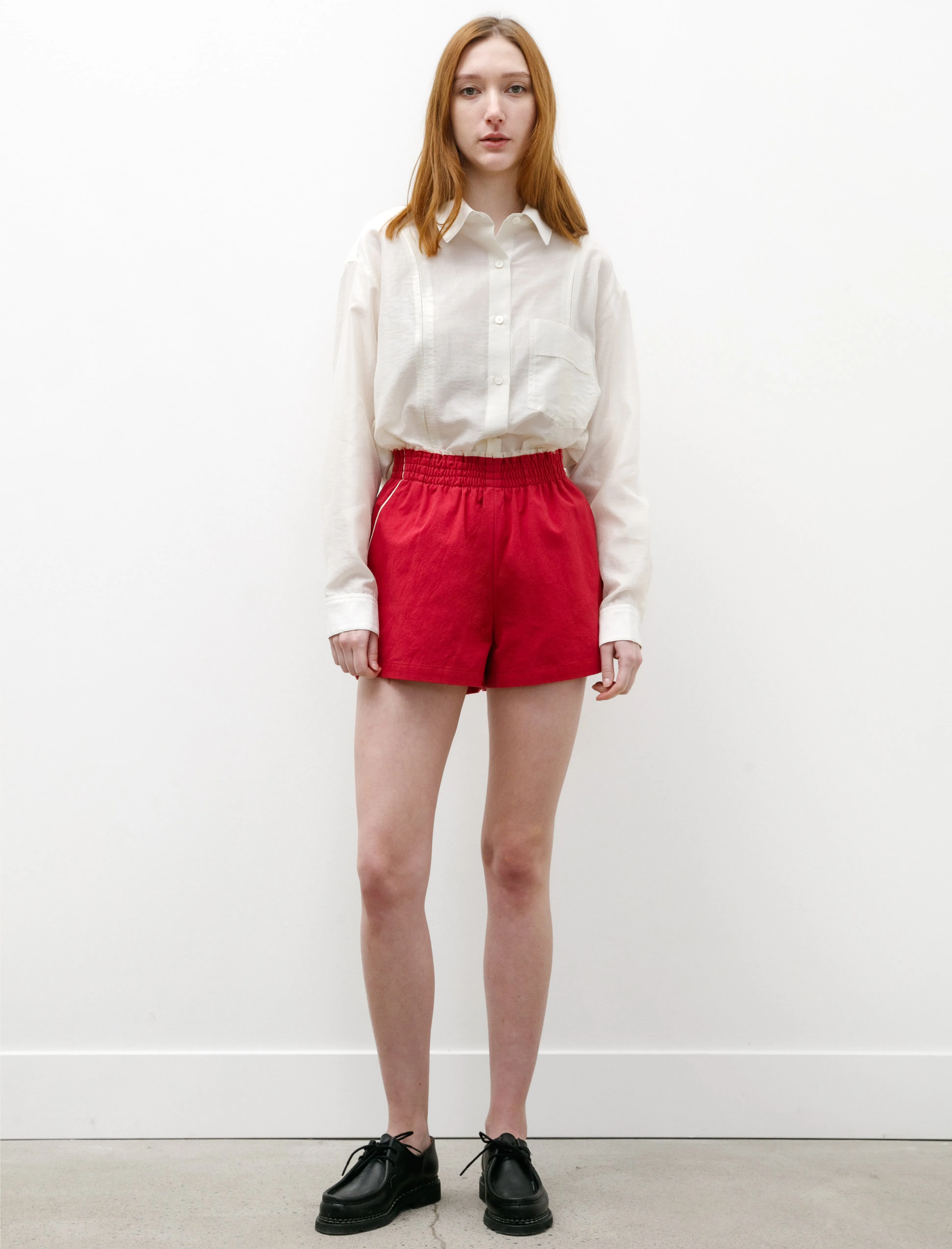 Shorty Shorts Sunny Dried Canvas Red