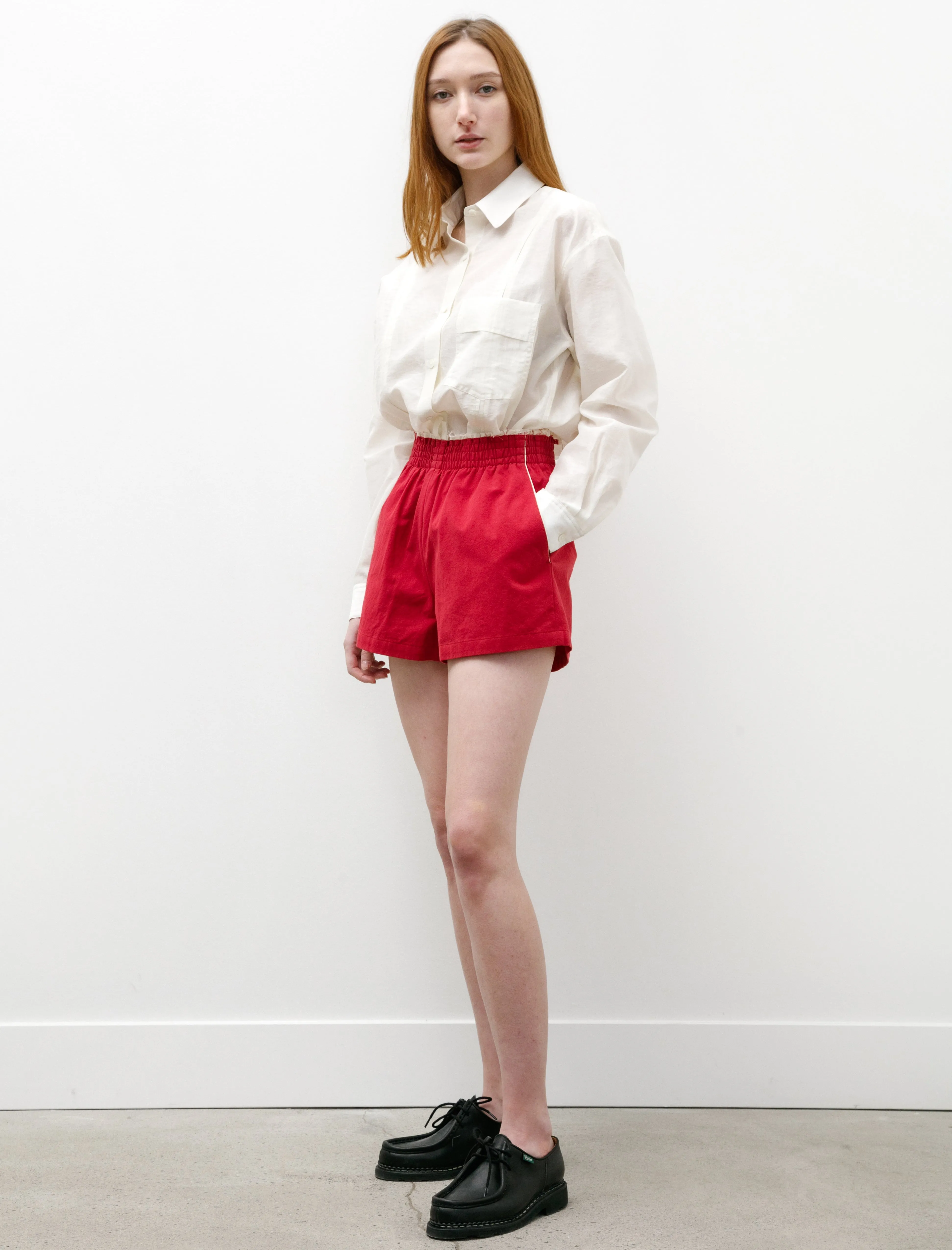 Shorty Shorts Sunny Dried Canvas Red