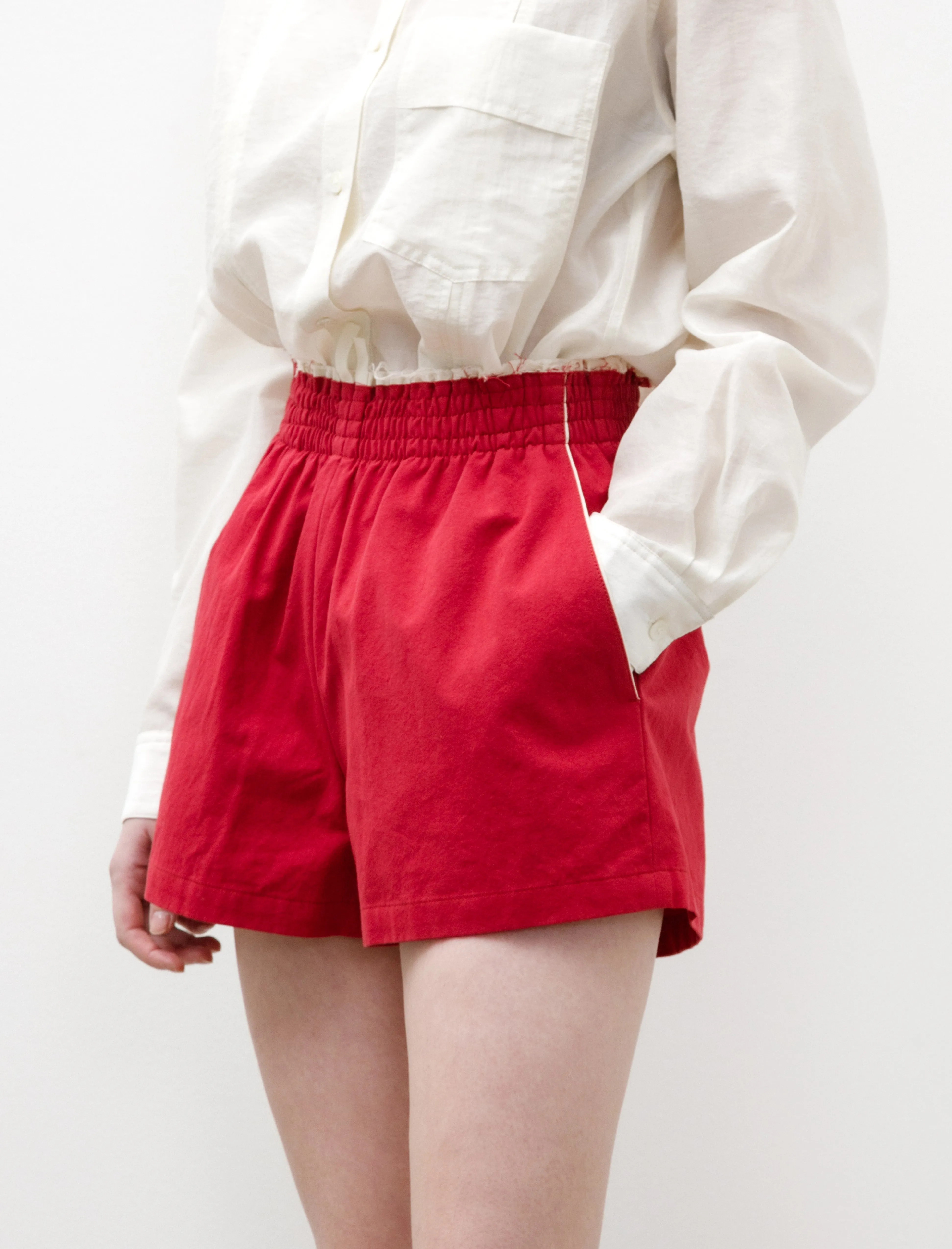 Shorty Shorts Sunny Dried Canvas Red