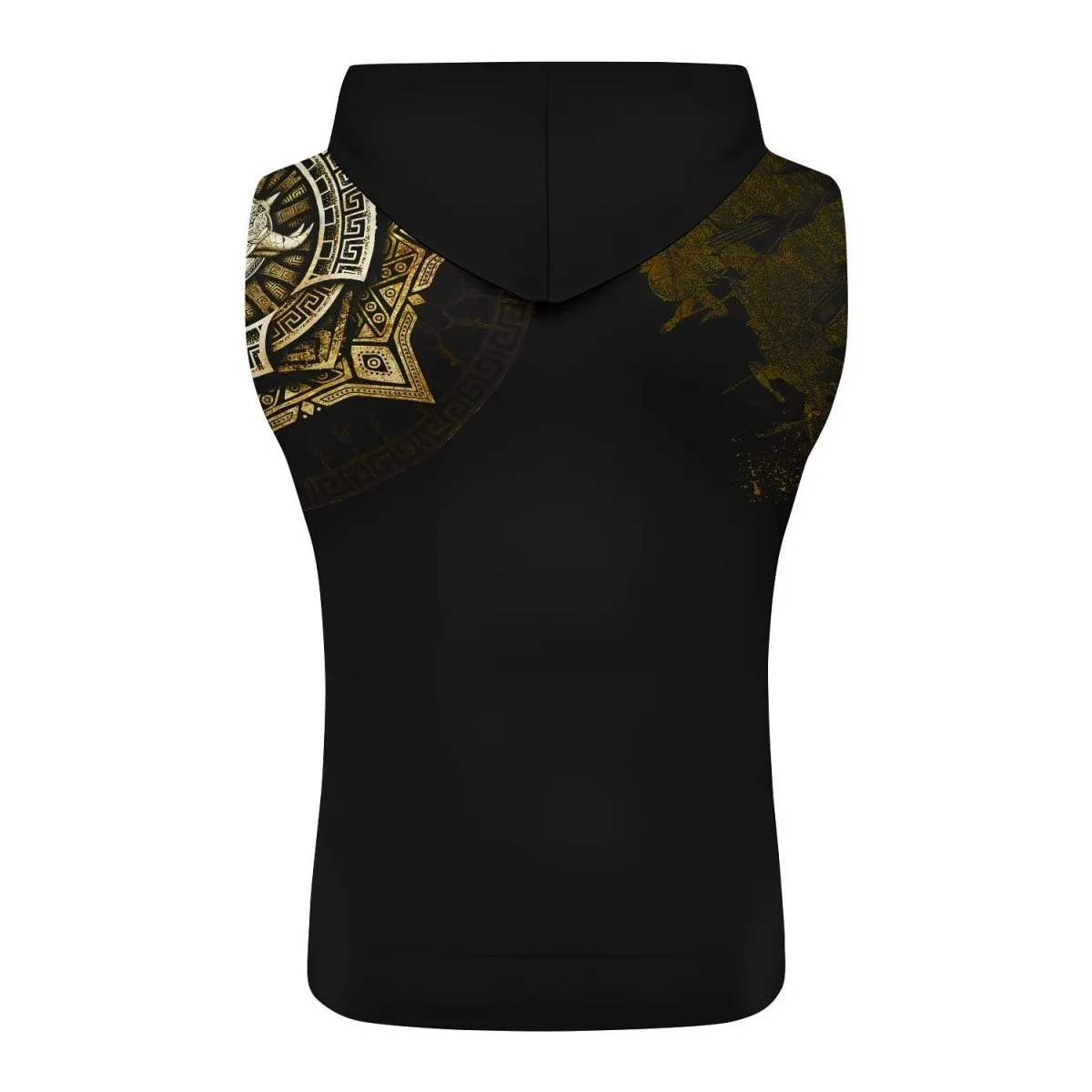 Viking Warrior Medal Sleeveless Pullover & Zip Hoodie